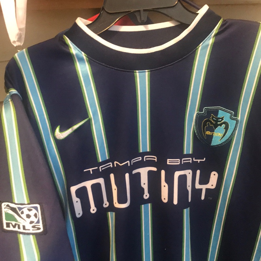 RARE Tampa Bay MLS soccer jersey from 1999.